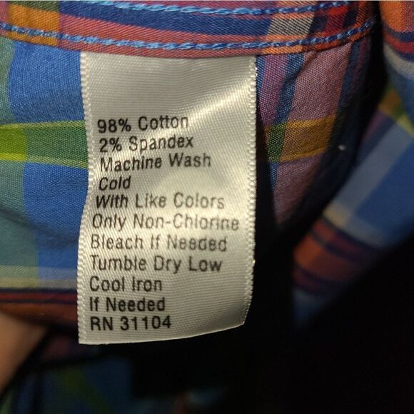 Crown & Ivy Men's Stretch Cotton Button Down Shirt - Picture 7 of 10